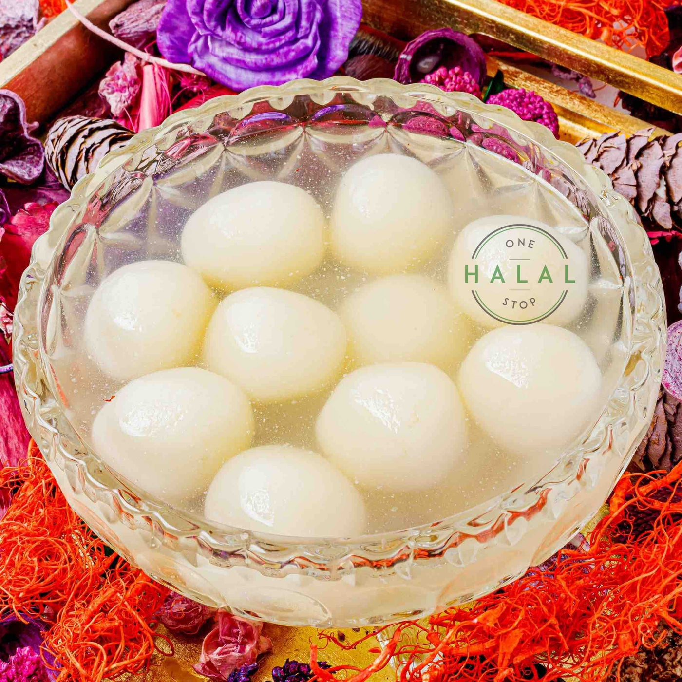 Wholesale Rehmat E Shereen RasGullah in Syrup 1kg- Bulk