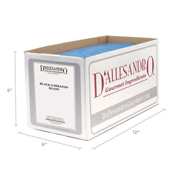 Wholesale D'Allesandro Black Garbanzo Beans 10lb- Bulk
