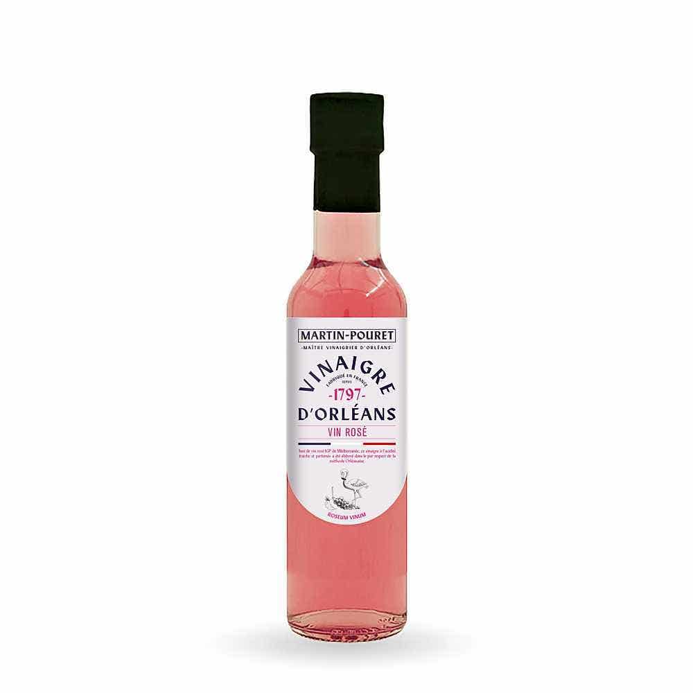 Wholesale Martin Pouret Rose Wine Vinegar 250 mL- Bulk