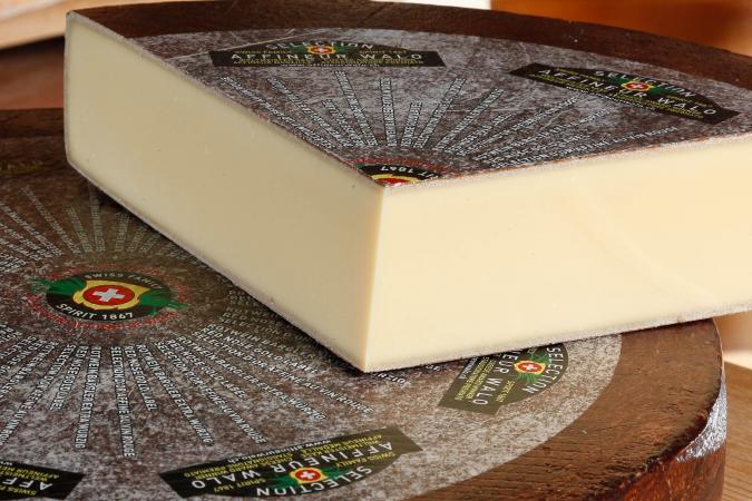 Wholesale Affineur Walo Red Nose Hard Cheese Wheel 72 LB- Bulk