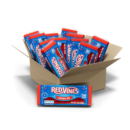 Wholesale Red Vines Original Red® Chewy Licorice 5oz Trays- Bulk