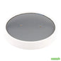 Wholesale Restaurantware Bio Tek Round Gray Soup Container Lid - White Rim, Fits 12 Oz- Bulk