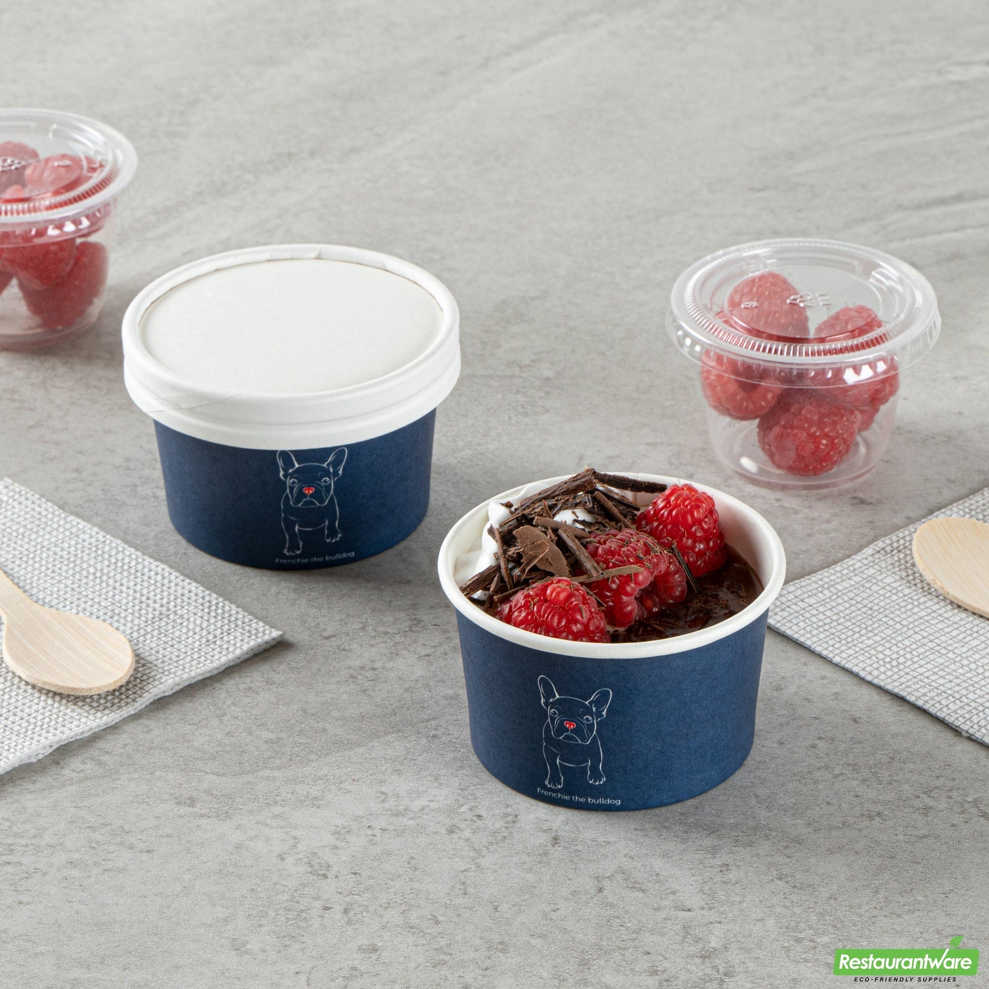Wholesale Restaurantware 3 Oz Round Frenchie Paper To Go Cup- Bulk