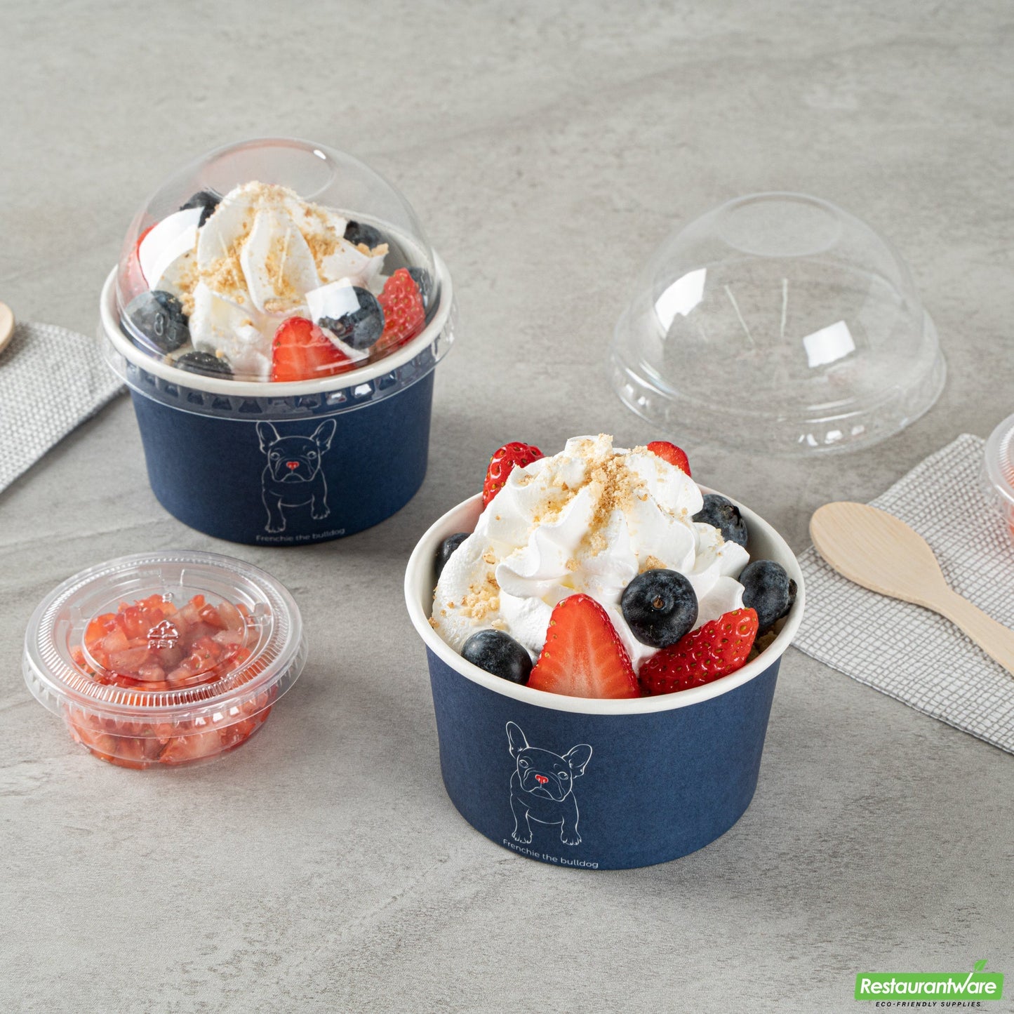 Wholesale Restaurantware 5 Oz Round Frenchie Paper To Go Cup- Bulk