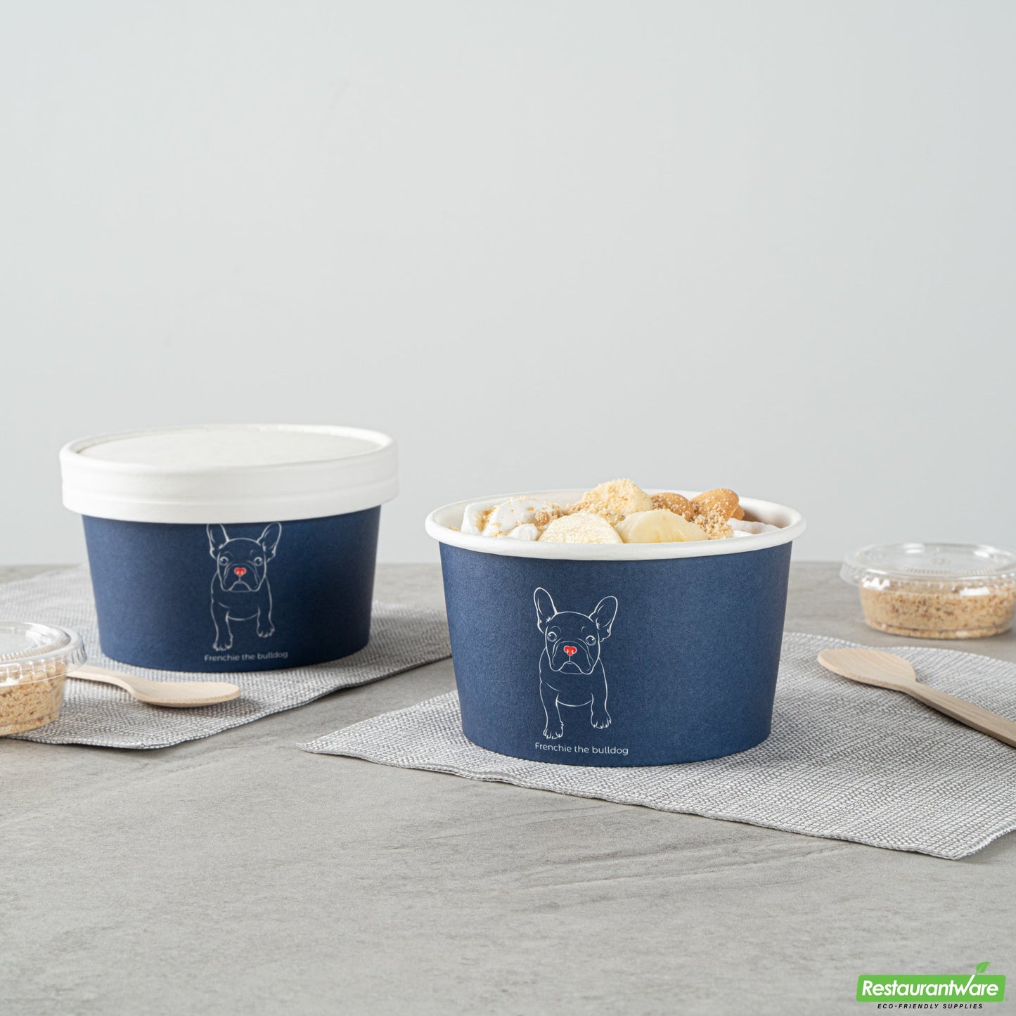 Wholesale Restaurantware 12 Oz Round Frenchie Paper To Go Cup- Bulk