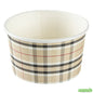 Wholesale Restaurantware 12 Oz Round Plaid Paper To Go Cup- Bulk