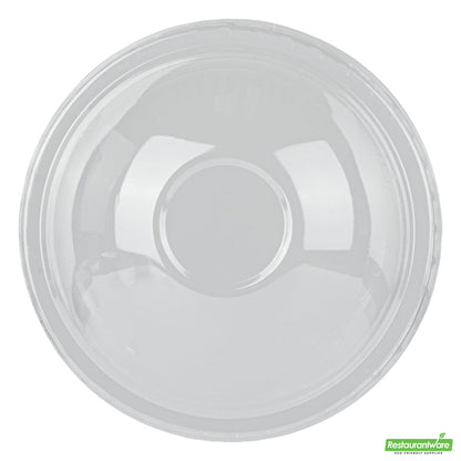 Wholesale Restaurantware Coppetta Round Clear Plastic To Go Cup Dome Lid - Fits 12 oz- Bulk