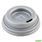 Wholesale Restaurantware Restpresso Pewter Gray Plastic Coffee Cup Lid - Fits 4 Oz- Bulk
