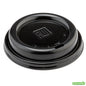 Wholesale Restaurantware Restpresso Black Plastic Coffee Cup Lid - Fits 8, 12, 16 and 20 Oz- Bulk