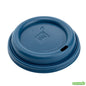Wholesale Restaurantware Restpresso Midnight Blue Plastic Coffee Cup Lid - Fits 8, 12, 16 and 20 oz- Bulk