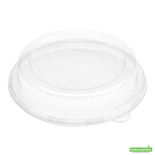 Wholesale Restaurantware Round Clear Plastic Dome Lid - Fits 18 Oz Bagasse Salad Bowl - 6.5" X 6.5" X 1.3"- Bulk