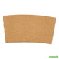 Wholesale Restaurantware Restpresso Kraft Paper Coffee Cup Sleeve - Fits 12 / 16 / 20 Oz Cups- Bulk