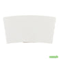 Wholesale Restaurantware Restpresso White Paper Coffee Cup Sleeve - Fits 12 / 16 / 20 Oz Cups- Bulk