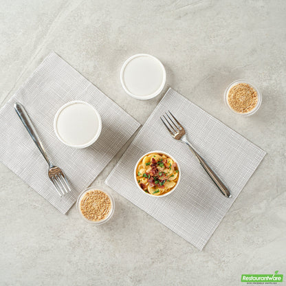 Wholesale Restaurantware 4 Oz Round Plaid Paper To Go Cup- Bulk