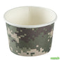 Wholesale Restaurantware 4 Oz Round Camouflage Paper To Go Cup- Bulk