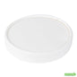 Wholesale Restaurantware Coppetta Round White Paper To Go Cup Lid - Fits 8 oz- Bulk