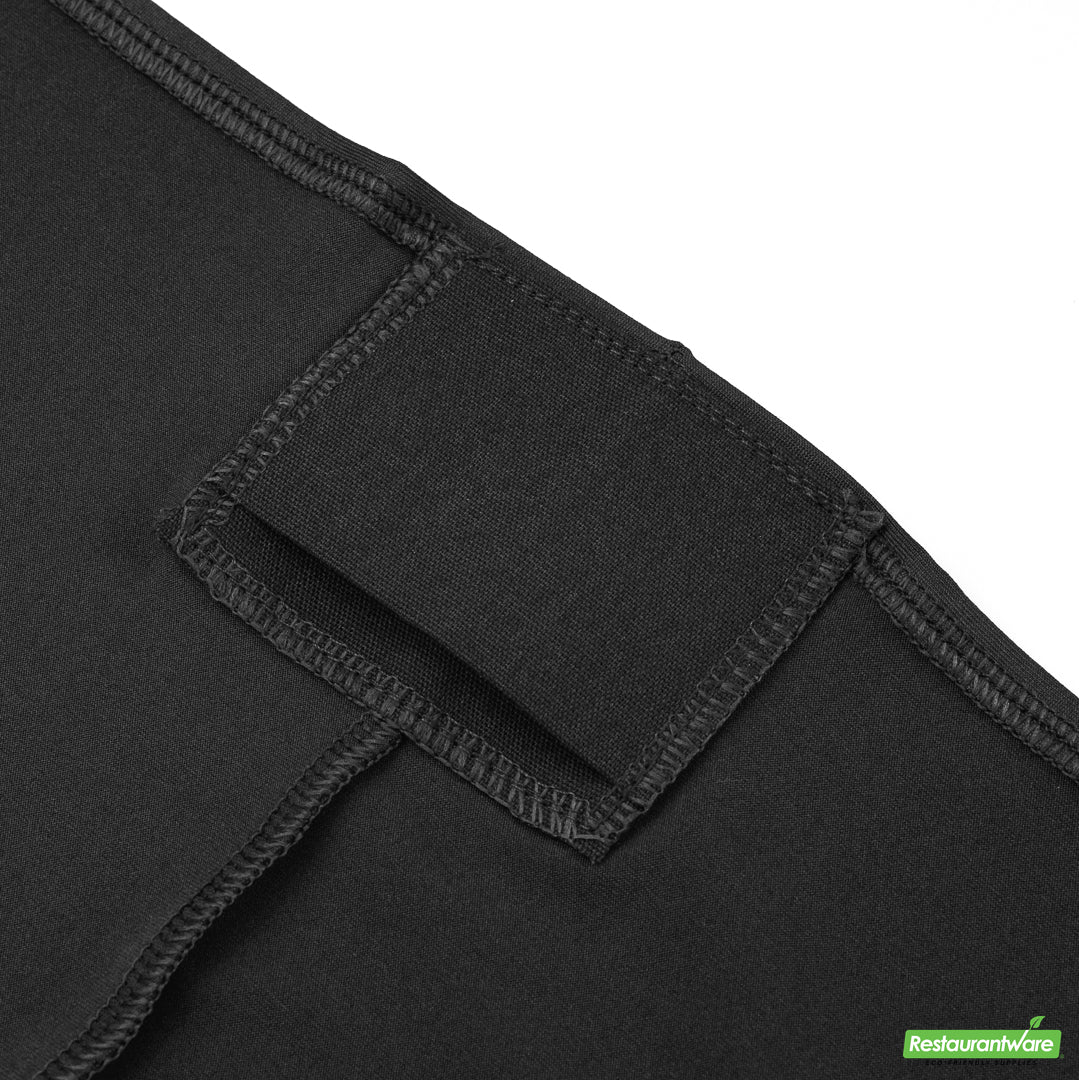 Wholesale Restaurantware Table Tek Black Spandex Banquet Chair Cover - Universal, Stretch- Bulk