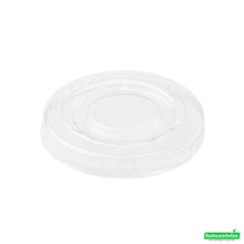 Wholesale Restaurantware Pulp Tek Round Clear Plastic Lid - Fits 2 Oz Take Out Portion Cup- Bulk