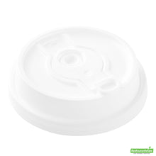 Wholesale Restaurantware Restpresso White Plastic 2-in-1 Straw or Sippy Coffee Cup Lid - with Detachable Double Plug, Fits 8, 12, 16 and 20 oz- Bulk