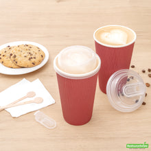 Wholesale Restaurantware Restpresso Clear Plastic Coffee Cup Lid - with Detachable Plug, Fits 8, 12, 16 and 20 Oz- Bulk