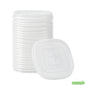 Wholesale Restaurantware Hip 2 Be Square Frosted Plastic Straw Lid - Fits 12, 16 and 22 oz- Bulk