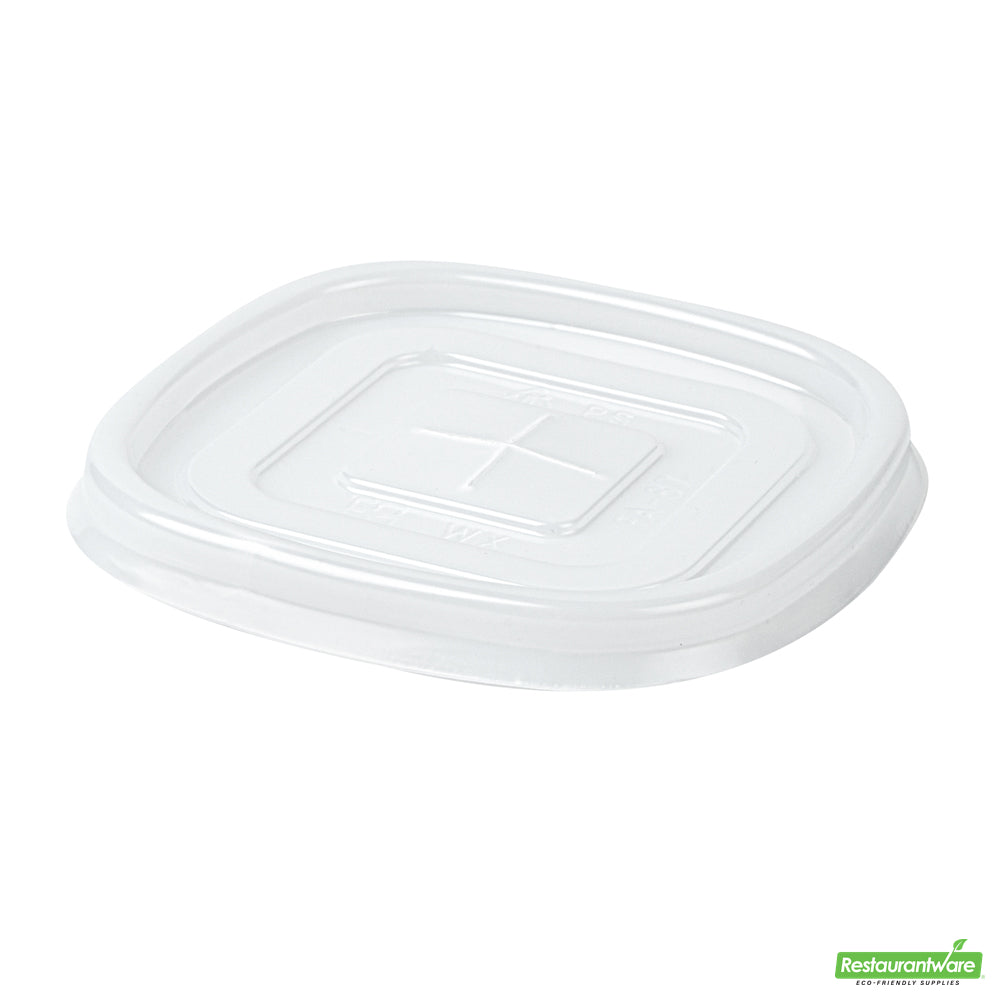 Wholesale Restaurantware Hip 2 Be Square Frosted Plastic Straw Lid - Fits 12, 16 and 22 oz- Bulk