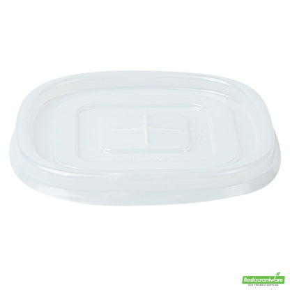 Wholesale Restaurantware Hip 2 Be Square Frosted Plastic Straw Lid - Fits 12, 16 and 22 oz- Bulk