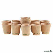 Wholesale Restaurantware Sustain 8 Oz Kraft Paper Coffee Cup 25 ct- Bulk