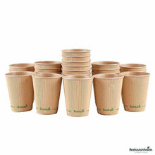Wholesale Restaurantware Sustain 12 Oz Kraft Paper Coffee Cup 25 ct- Bulk
