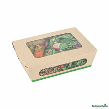Wholesale Restaurantware Sustain 57 Oz Bamboo Paper Extra Large Bio Take Out Container 50 ct- Bulk