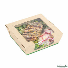 Wholesale Restaurantware Sustain 26 Oz Bamboo Paper Medium Bio Salad Box 50 ct- Bulk