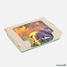Wholesale Restaurantware Sustain 40 Oz Bamboo Paper Large Bio Salad Box 50 ct- Bulk