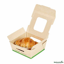 Wholesale Restaurantware Sustain 12 Oz Bamboo Paper Mini Bio Take Out Container 50 ct- Bulk