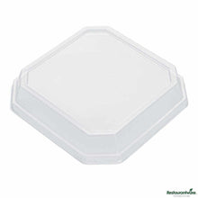 Wholesale Restaurantware Sustain Octagonal Clear PLA Plastic Dome Lid 25 ct- Bulk