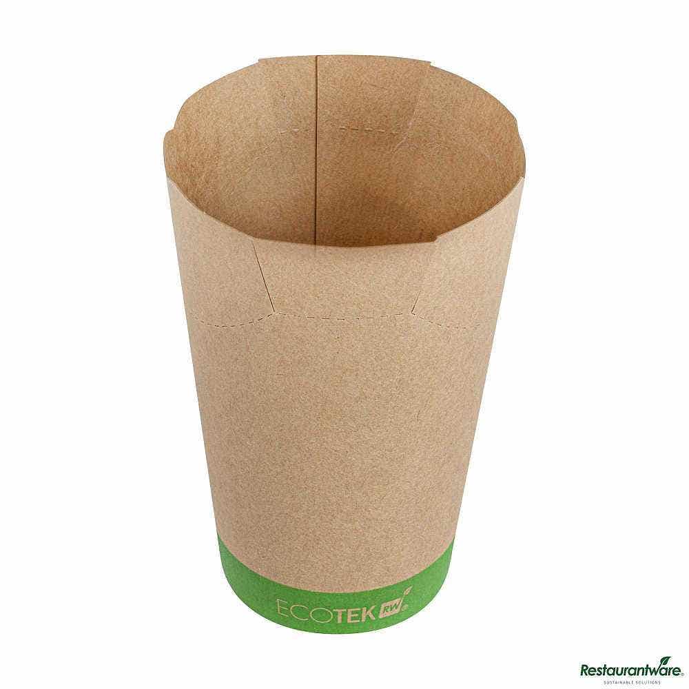 Wholesale Restaurantware Sustain 16 Oz Round Kraft Paper To Go Fry Cup 25 ct- Bulk