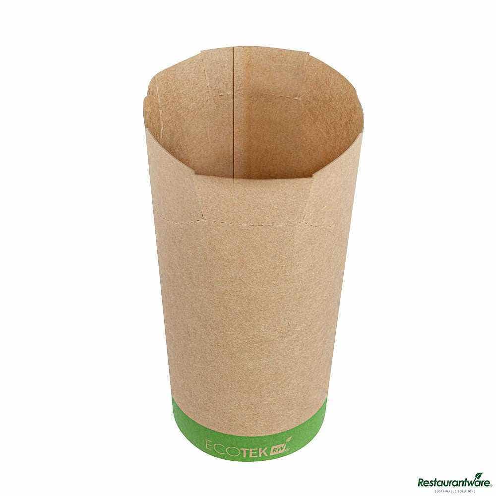 Wholesale Restaurantware Sustain 20 Oz Round Kraft Paper To Go Fry Cup 25 ct- Bulk