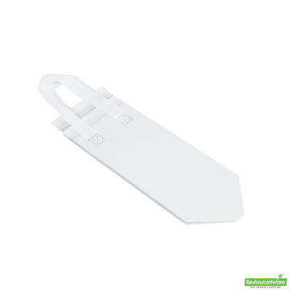 Wholesale Restaurantware Bag Tek White Insulated Take Out Bag - Tamper-Evident - 4 3/4 X 4 X 11 - 100 Count Box- Bulk