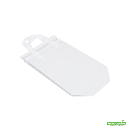 Wholesale Restaurantware Bag Tek White Insulated Take Out Bag - Tamper-Evident - 8 1/4 X 4 1/4 X 10 3/4 - 25 Count Box- Bulk