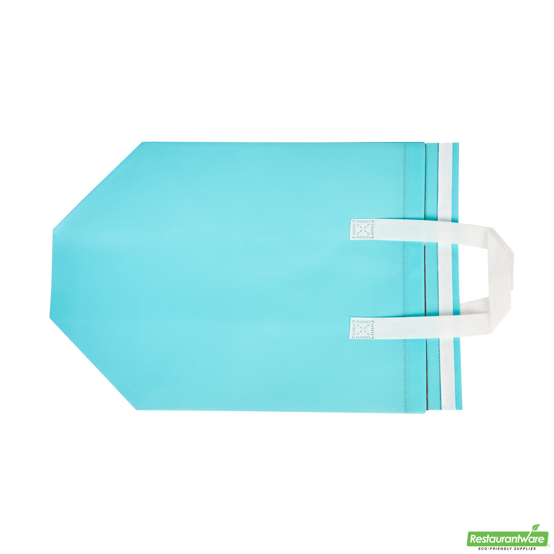 Wholesale Restaurantware Bag Tek Teal Insulated Take Out Bag - Tamper-Evident - 11 3/4 X 7 3/4 X 12 1/2 - 25 Count Box- Bulk