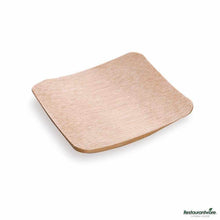 Wholesale Restaurantware Square Natural Bamboo Dish 100 ct- Bulk
