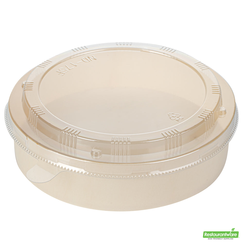 Wholesale Restaurantware Plastic Lid - Fits Poplar Large Container - 6.3" X 6.8" X 0.8"- Bulk