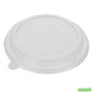 Wholesale Restaurantware Taipei Clear Plastic Lid - Fits Round Poplar Small and Deep Containers- Bulk