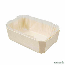 Wholesale Restaurantware Taipei Poplar Baking And Serving Container With Paper Liner 5 1/2 25 ct- Bulk
