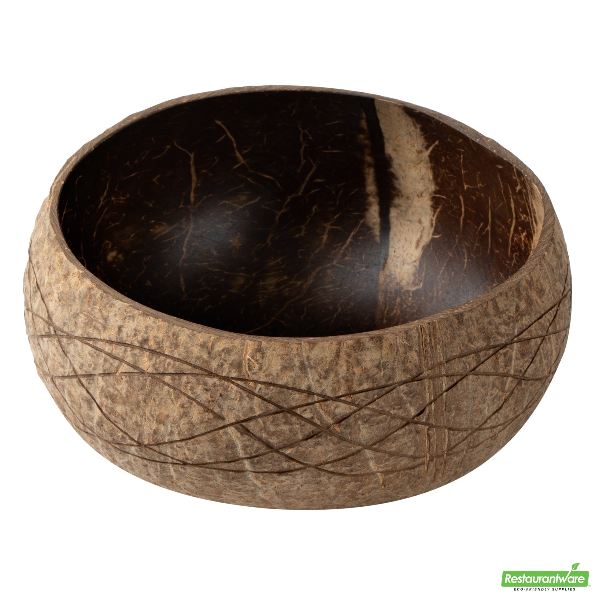 Wholesale Restaurantware Coco Casa 21 oz Handmade River Coconut Bowl- Bulk