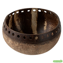 Wholesale Restaurantware Coco Casa 21 oz Handmade Punchout Coconut Bowl- Bulk