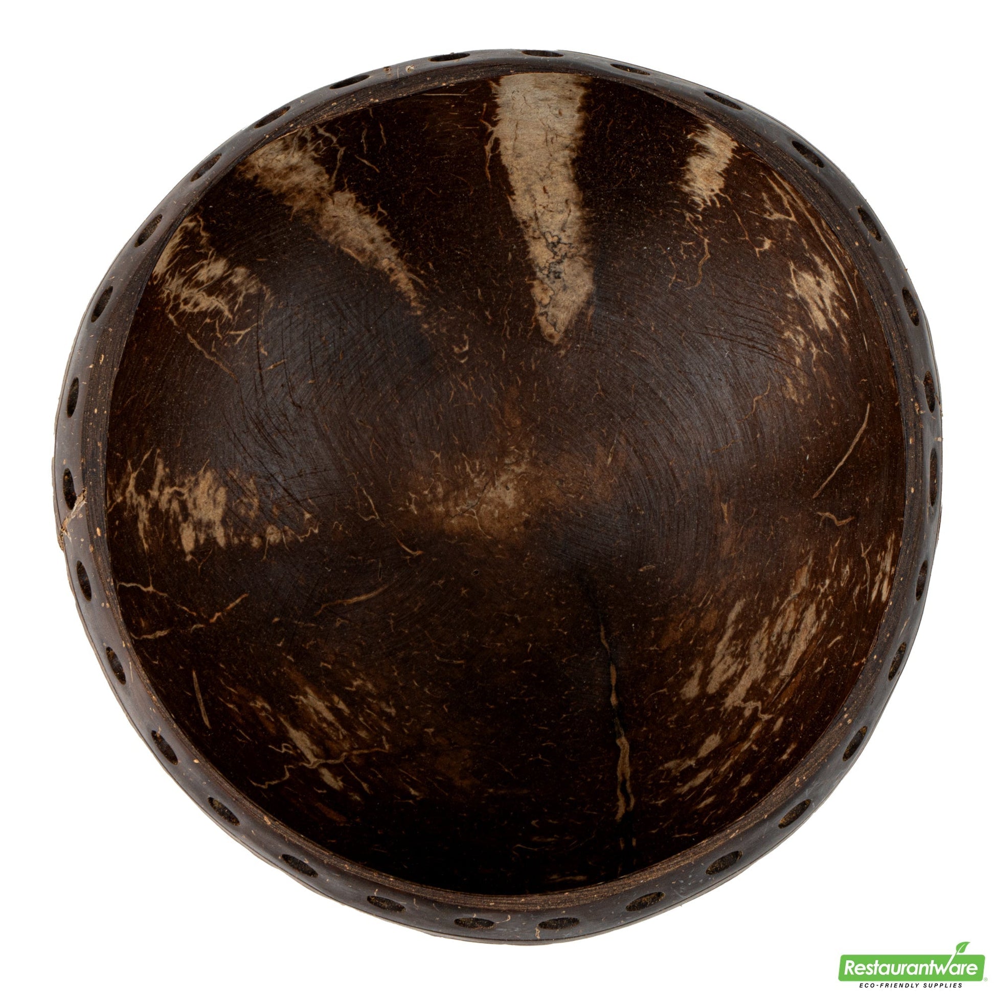 Wholesale Restaurantware Coco Casa 21 oz Handmade Punchout Coconut Bowl- Bulk