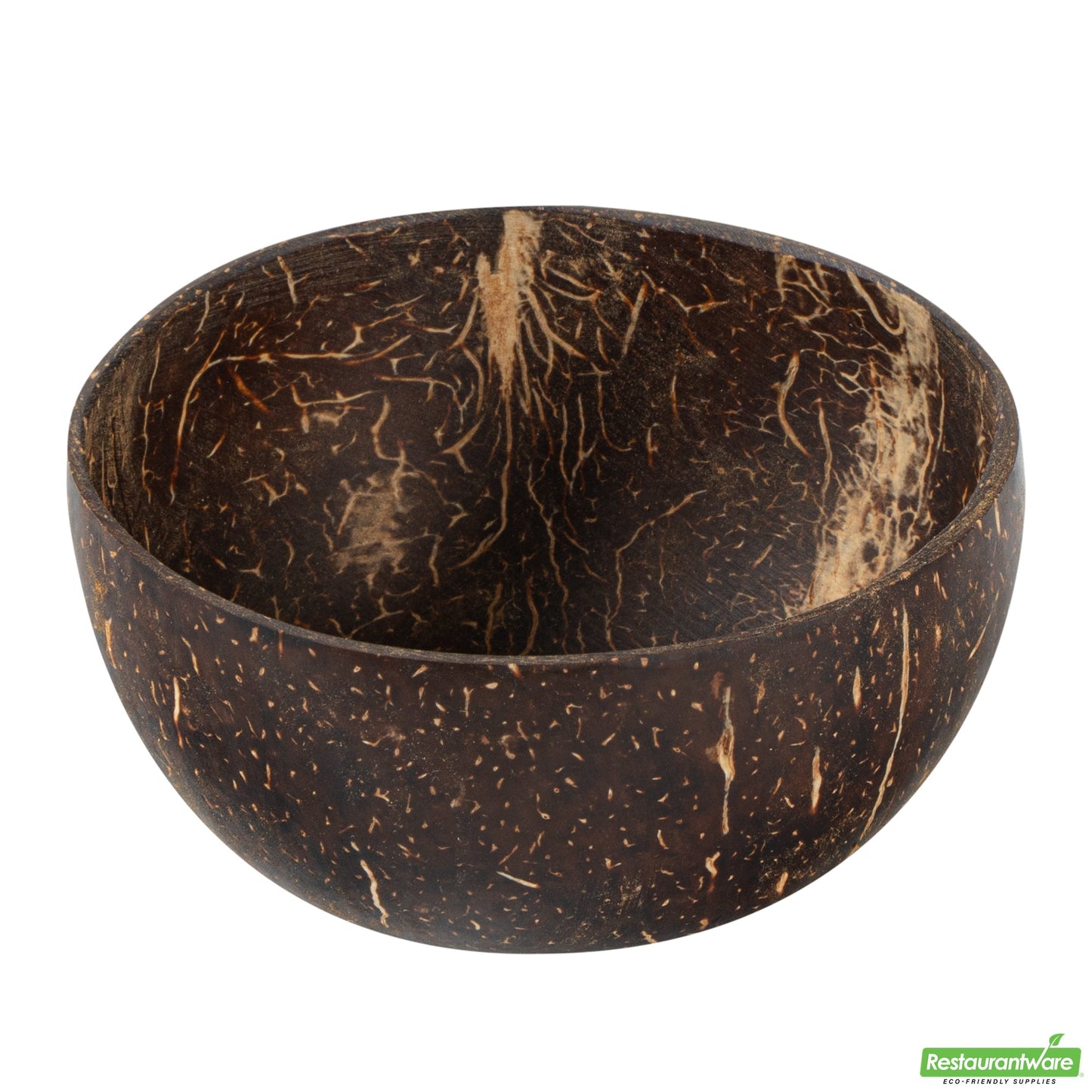 Wholesale Restaurantware Coco Casa 10 oz Handmade Coconut Bowl - Polished- Bulk