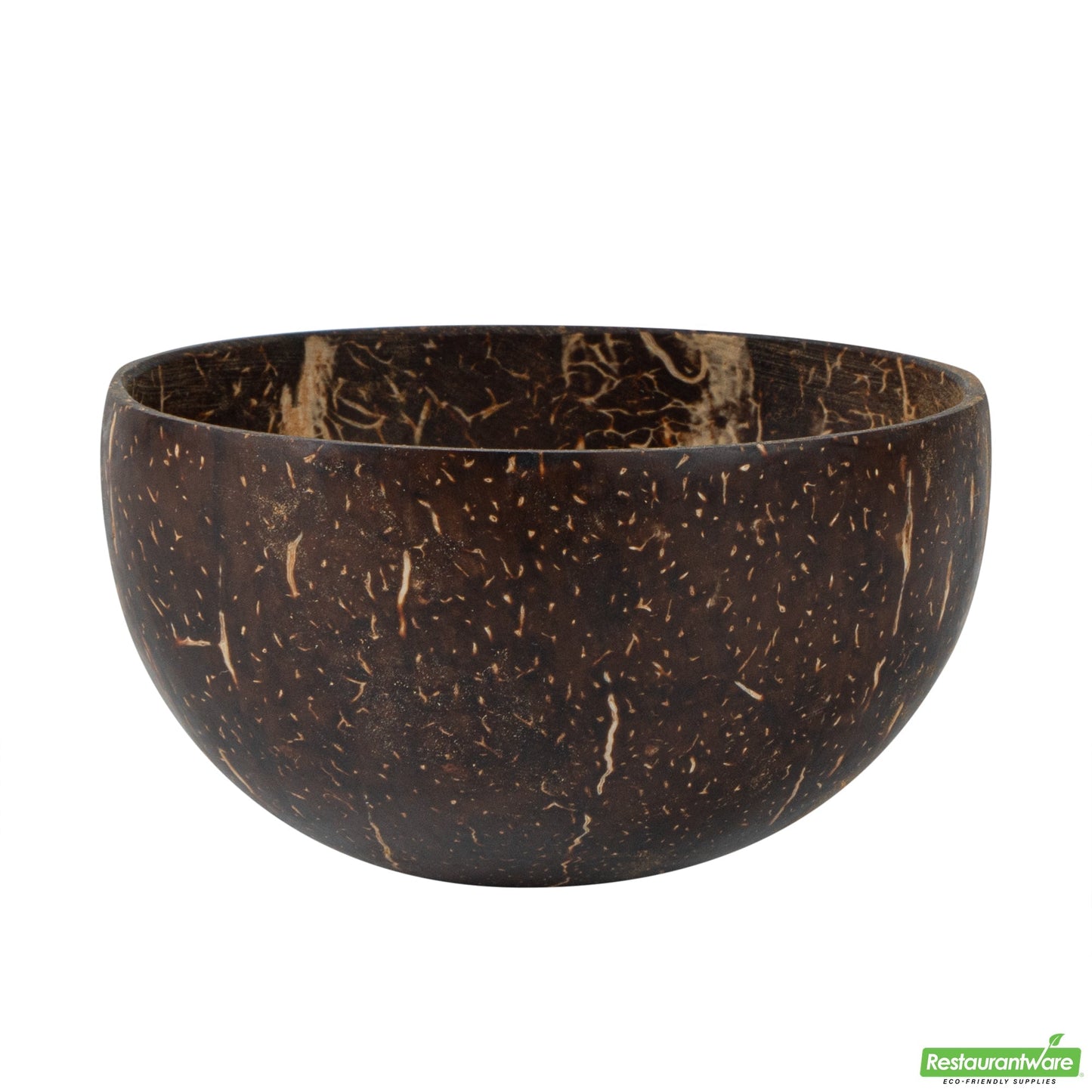 Wholesale Restaurantware Coco Casa 10 oz Handmade Coconut Bowl - Polished- Bulk