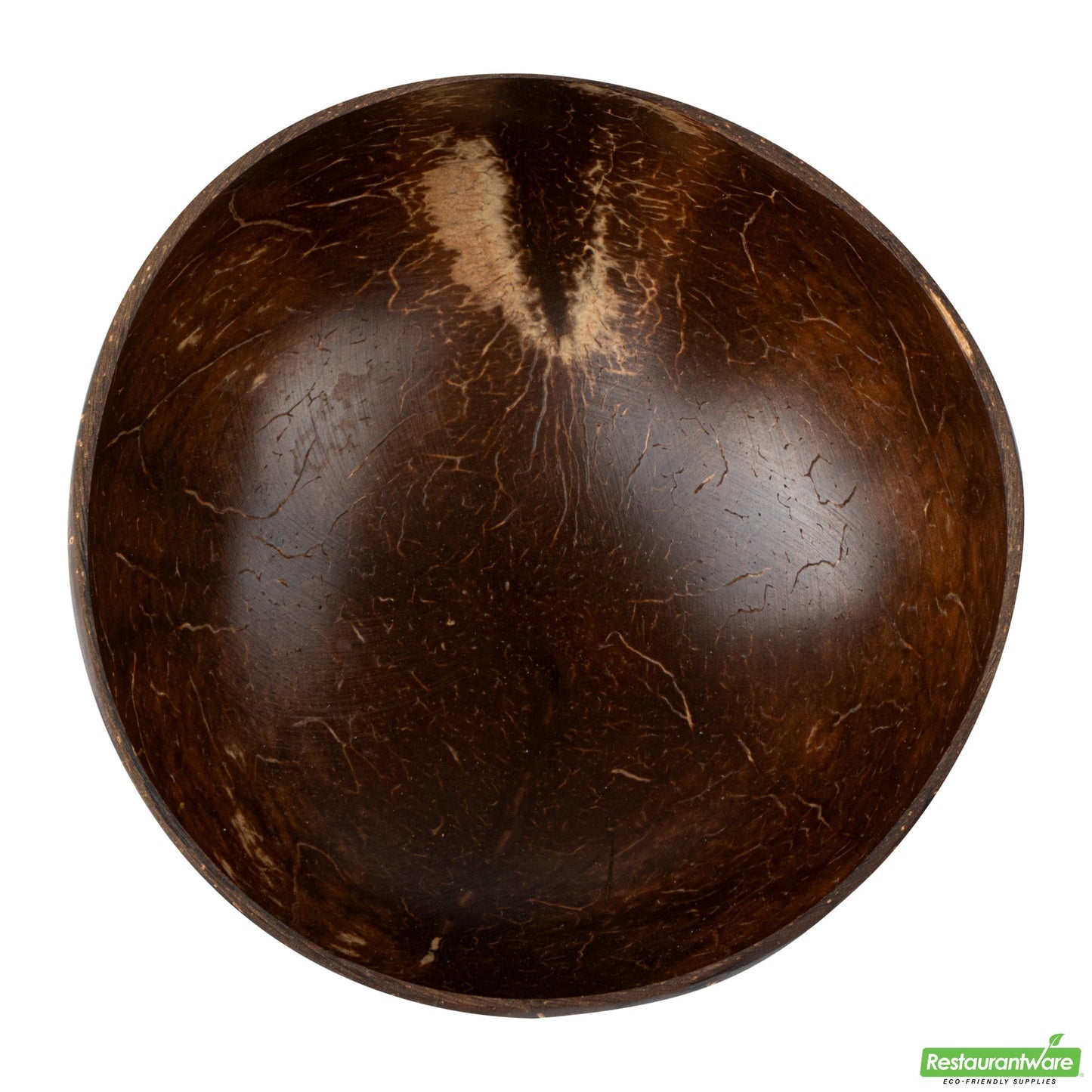 Wholesale Restaurantware Coco Casa 16 oz Handmade Coconut Bowl - Polished- Bulk