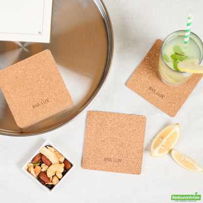 Wholesale Restaurantware Coaster Crk 4 Krft Sqr- Bulk